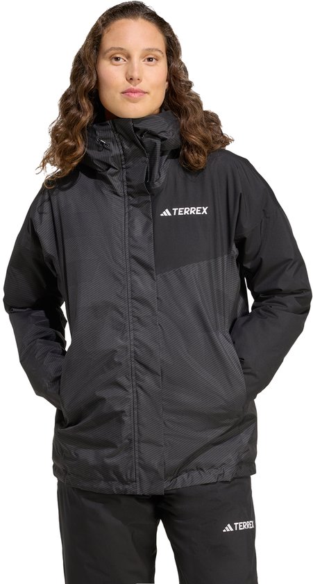 adidas TERREX Terrex Multi 2L RAIN.RDY Insulated Jack - Dames - Zwart- S