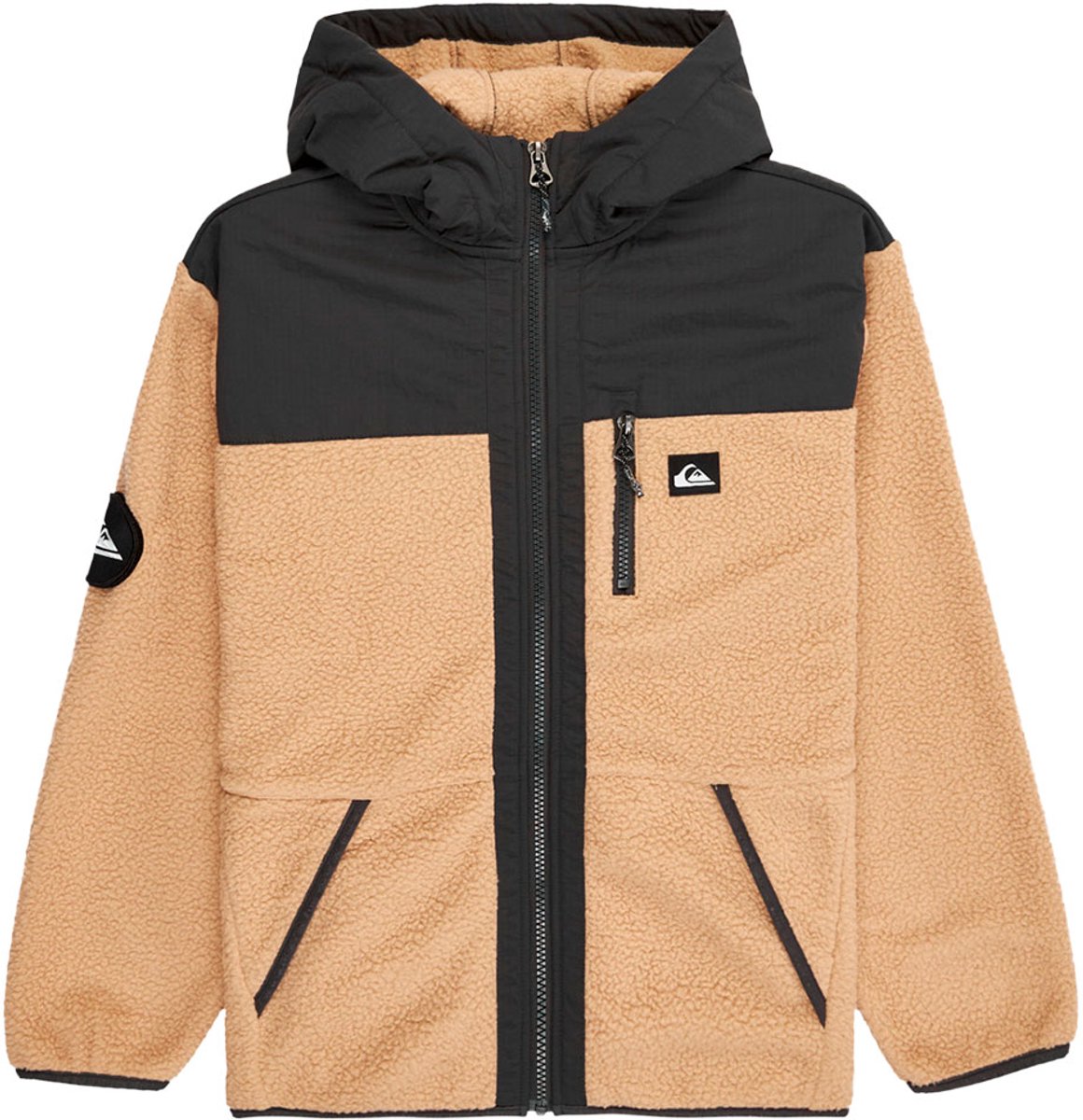Quiksilver Back To School Youth Fleece Met Volledige Rits 8 Years Jongens Cornstalk