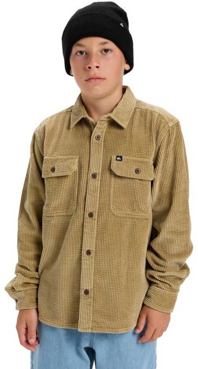 Quiksilver Venture Cord Overhemd 14 Years Jongens Sponge