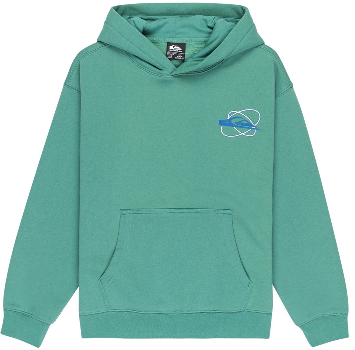 Quiksilver Salt Water Graphic Hoodie 16 Years Jongens Deep Sea
