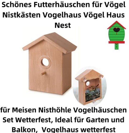 a-r Eekhoornbestendige geluidswand, vogelbeschermingsafwijzer voor terras, gazon, tuin, duurzame vogeldispenser voor tuinen, A2/B4