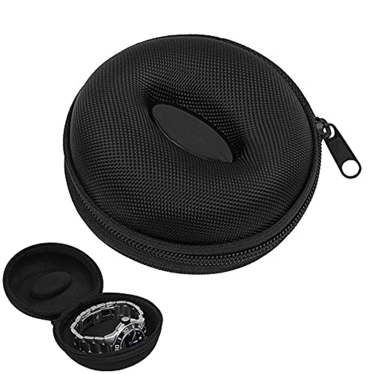 Compacte Waterdichte Horlogeopbergdoos met Ritssluiting - Ideaal voor Horloges, Smartwatches, Sieraden en Elektronica