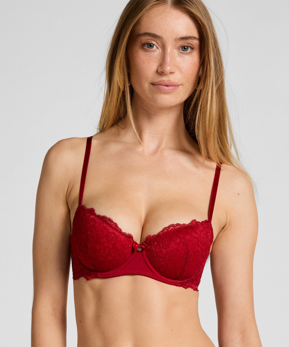 Hunkemöller Marine Padded Underwired Bra Rood