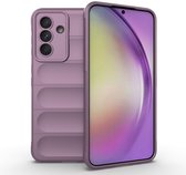 Solidenz AeroGrip FlexShield Hoesje geschikt voor Samsung A56 / A36 case - Paars