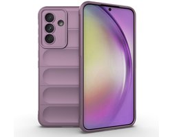 Solidenz AeroGrip FlexShield Hoesje geschikt voor Samsung A56 / A36 case - Paars