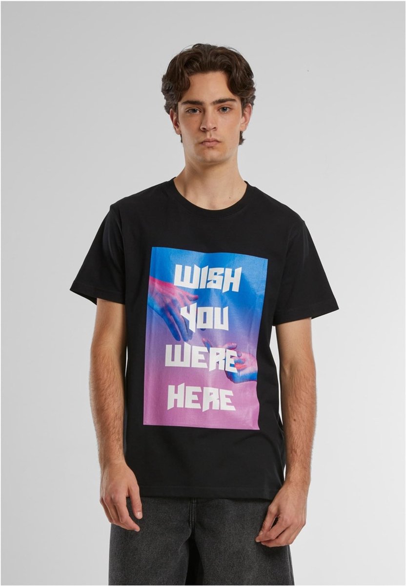 Mister Tee T-Shirt Wish You Were Here Tee -L Zwart