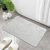Sneldrogende Diatomeeënaarde Zeepbak - Antislip Waterabsorberend Onderzetters Met Voetsteun Badkamer En 4 Stuks Soap Dish Holder