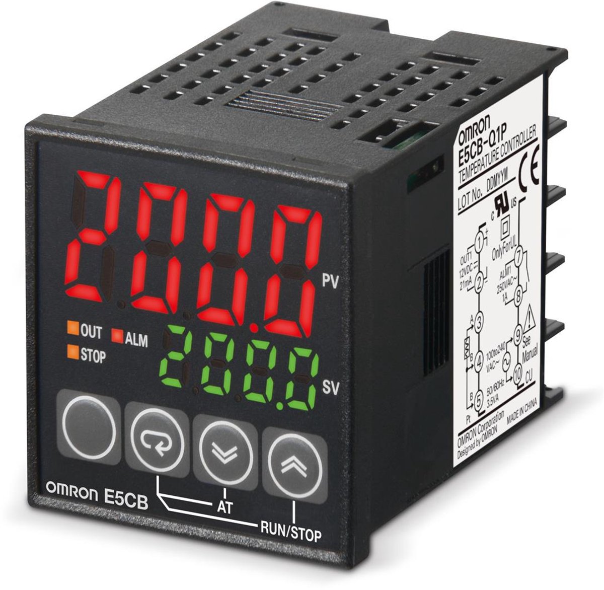 Omron E5CB-R1P 100-240 VAC OMR TEMP.REGELAAR
