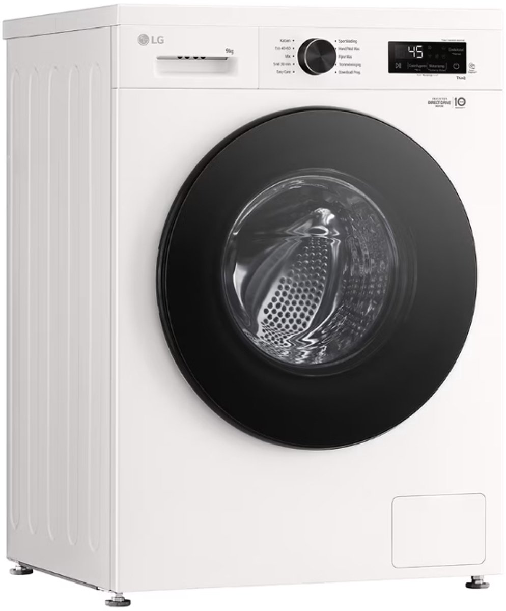 LG F4X1009NWB Wasmachine (9 kg, 1400 rpm, A)