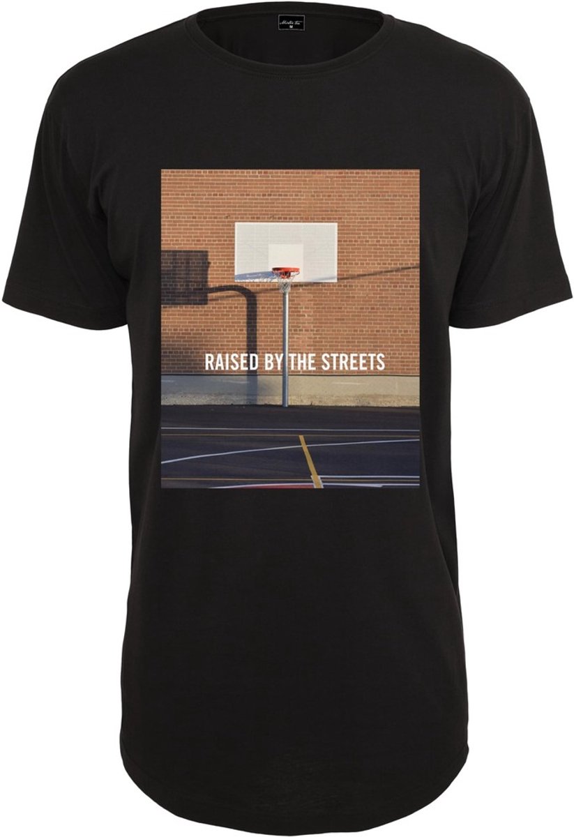 Mister Tee T-Shirt Raised By The Streets Tee -S Zwart