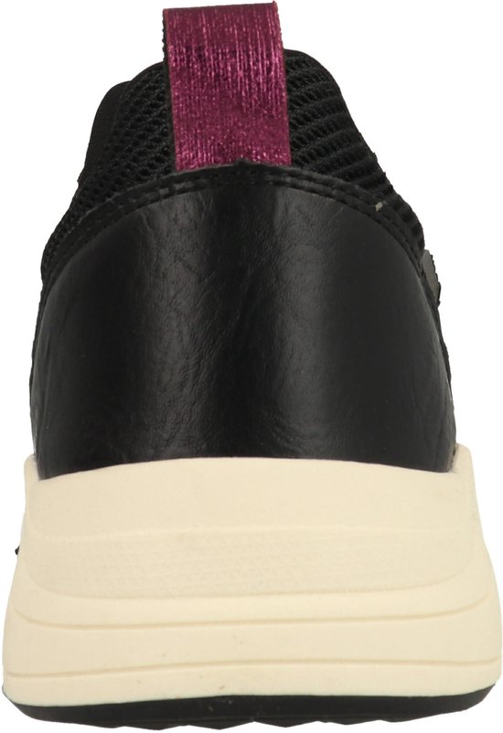 Baskets pour femmes femme POSH by Poelman CAROCEL - Zwart imprimé animal - Taille 38
