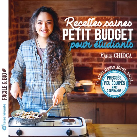 Recettes saines et petit budget pour étudiants - cover