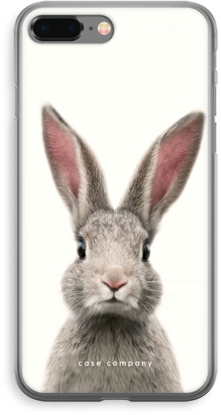 Case Company® - Hoesje geschikt voor iPhone 8 Plus hoesje - Daisy - Soft Cover Telefoonhoesje - Bescherming aan alle Kanten en Schermrand