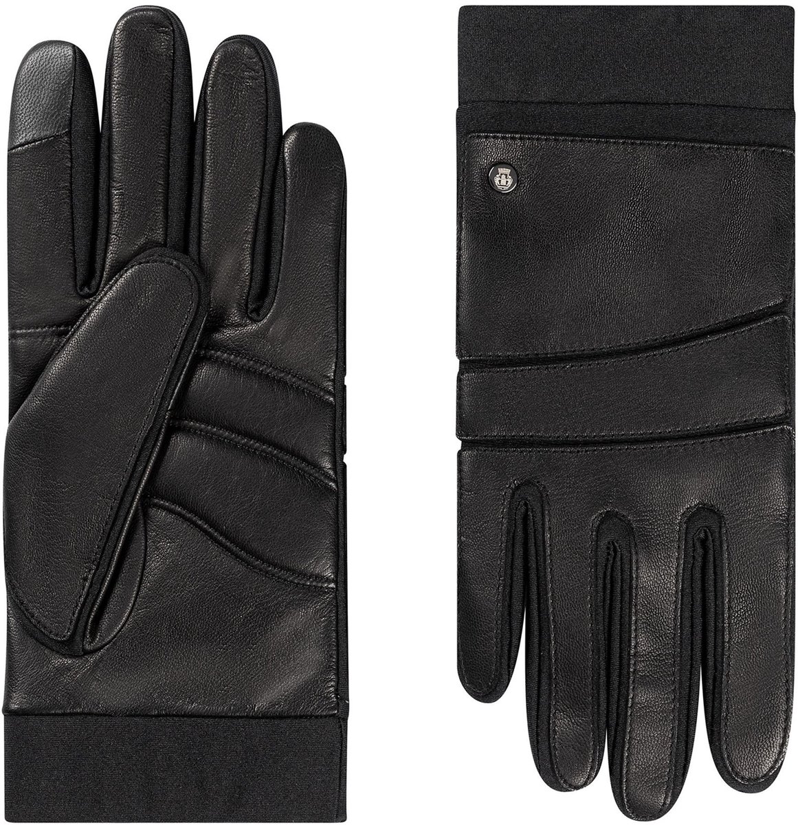Roeckl Dunbar Handschoenen Leder - Jongens - black