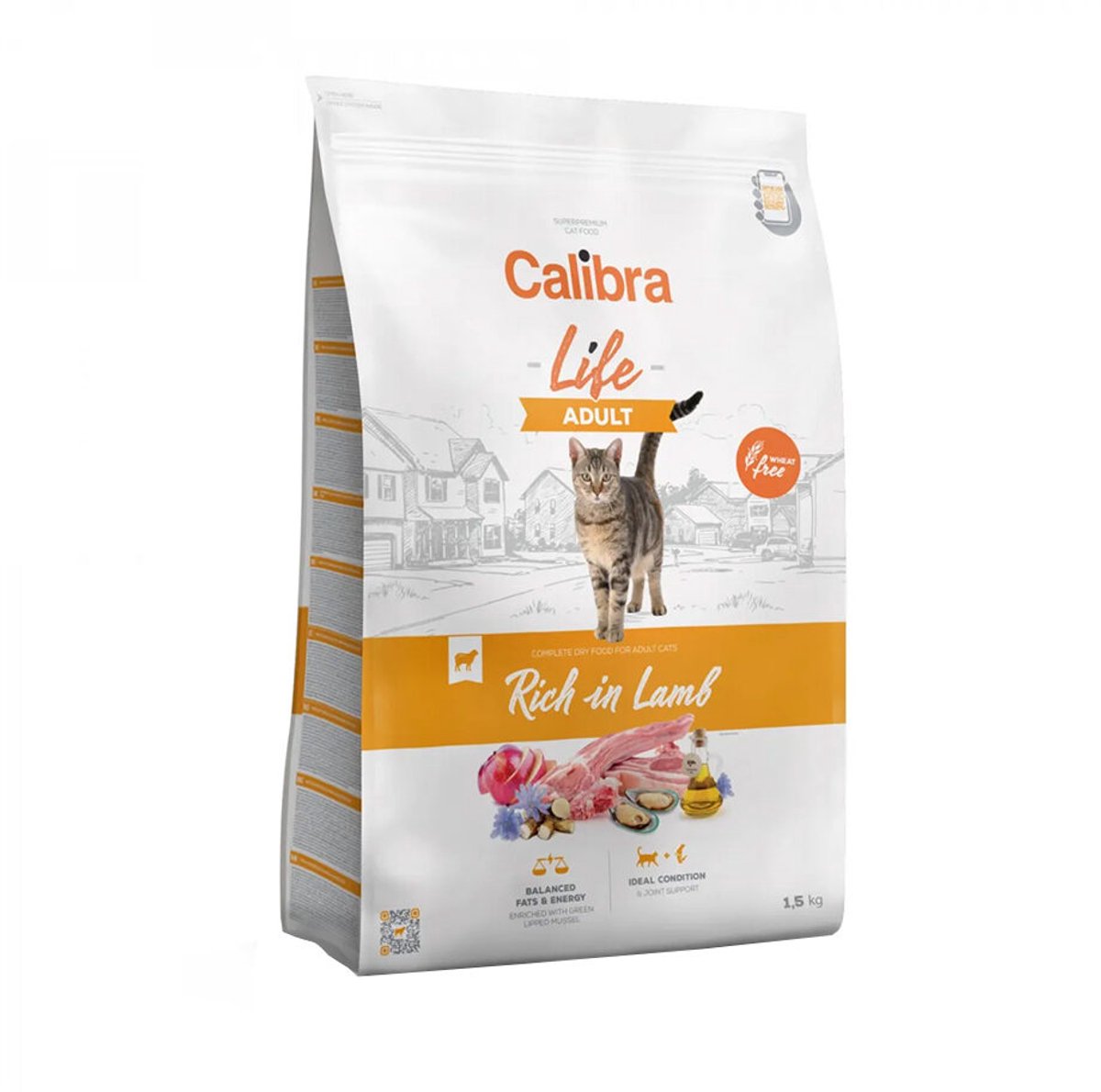 Calibra Calibra Cat Life Adult - Lam - 1,5 kg