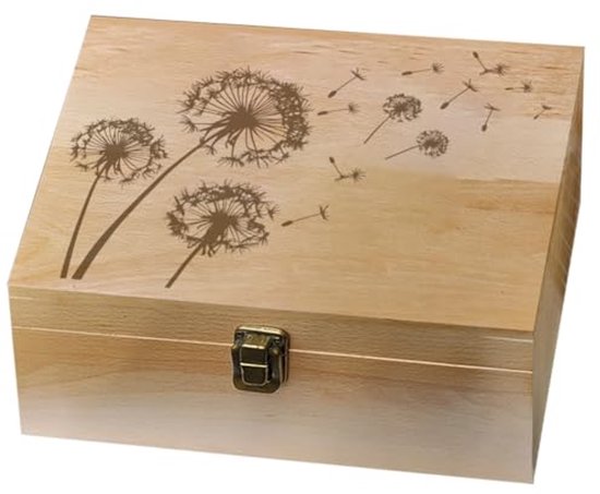 De laatste aai Gedenkdoosje - Houten doosje voor as of haar bewaren - 5 x H 3.5 cm