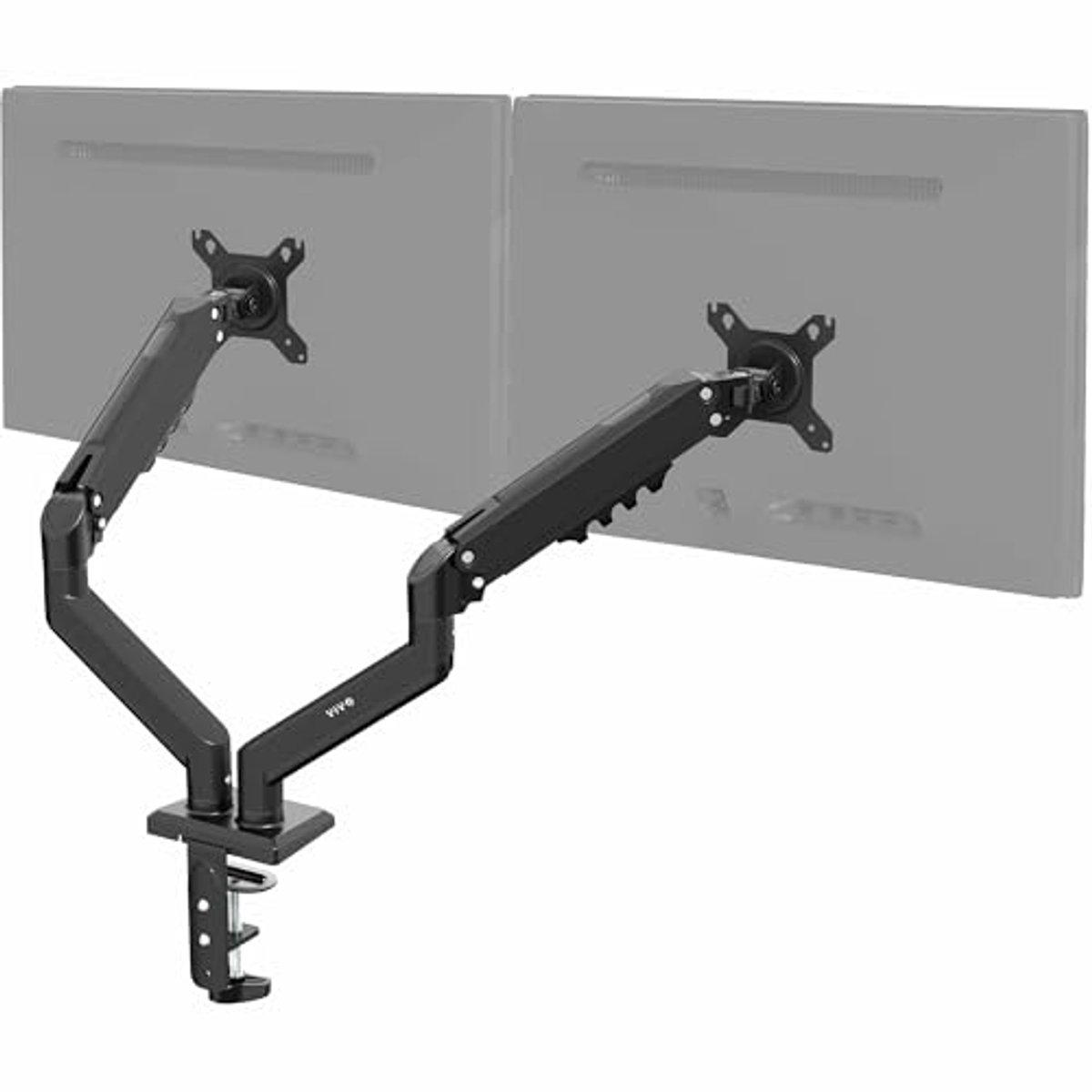 Dubbele Monitorarm voor 13 tot 30 inch Schermen - Ergonomische Bureaumontage