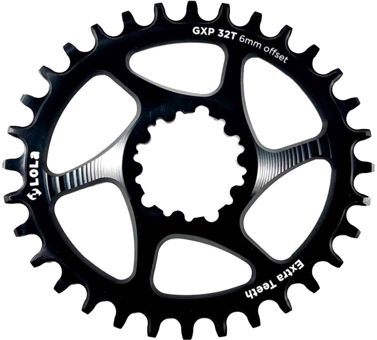 Lola Gxp Dm 6 Mm Offset Ovaal Kettingblad Zilver 34t