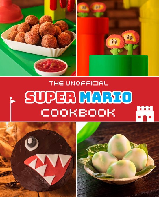 Unofficial Super Mario Cookbook - cover