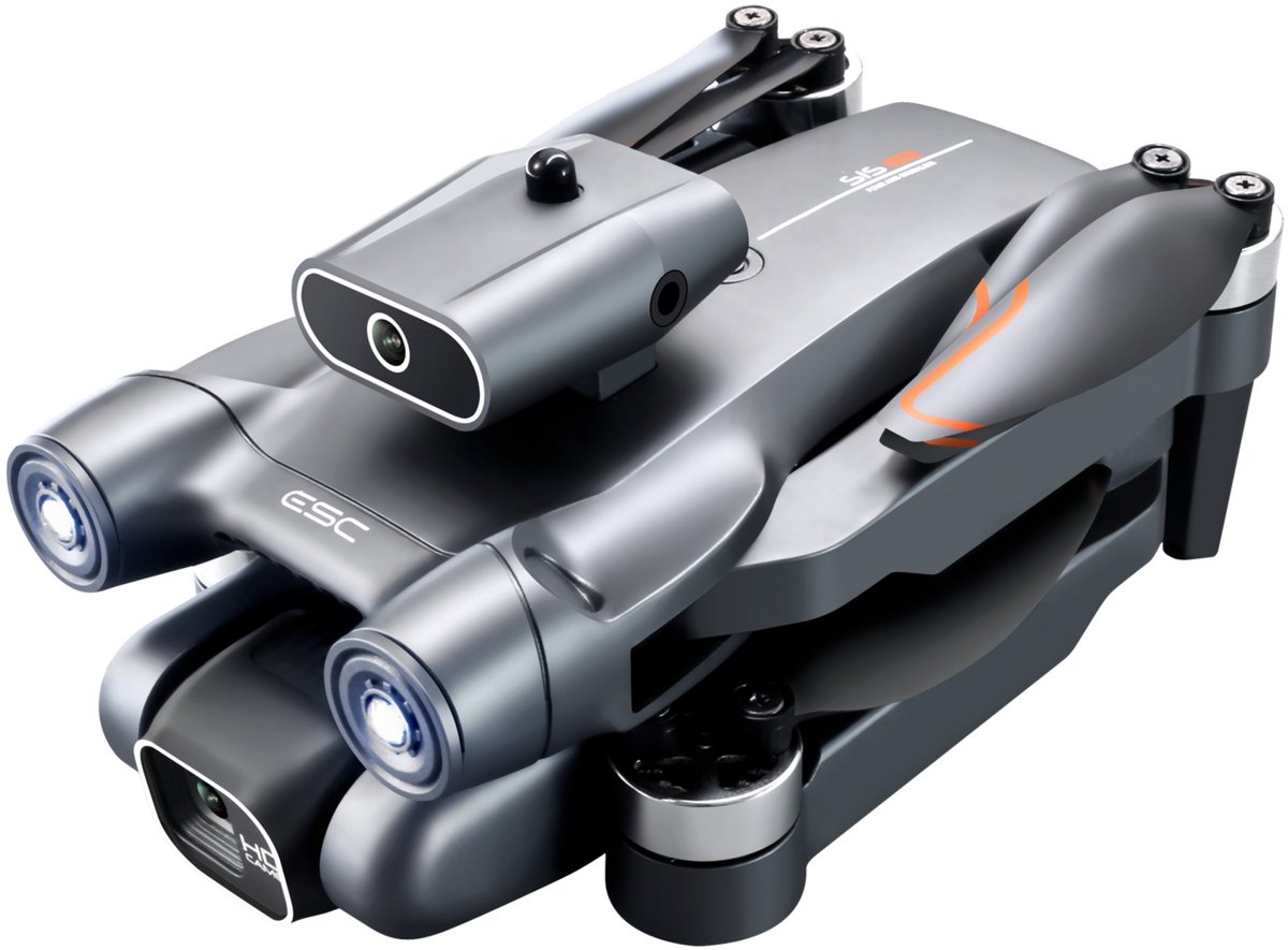 SefSay Ultra Max Drone - Drone met dubbele ESC HD camera - Obstakel Ontwijking - Borstelloze motoren - 3 batterijen en een opbergtas - Geschikt voor kinderen en volwassenen – foto 6