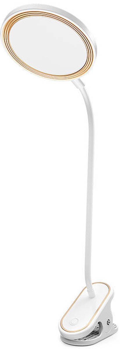 Daity Essentiële oogbescherming voor slaapzaal - leeslamp - draagbare cliplamp - LED-clip en standaard - dubbel gebruik