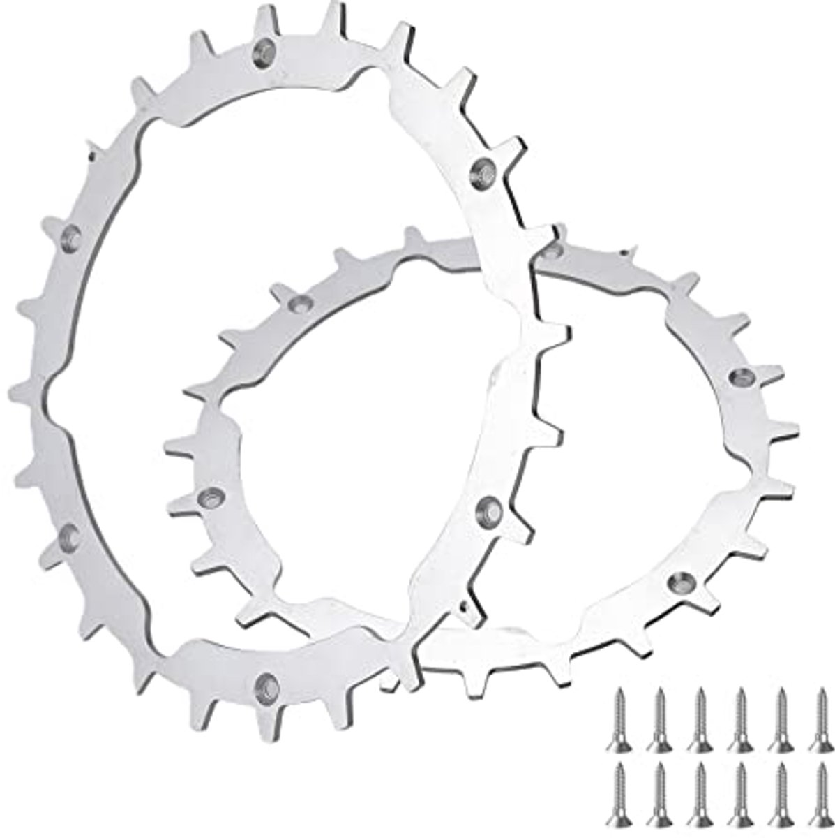 Robot Grasmaaier Spikes voor Sileno City - 2 Stuks Tractiewielen en Schroeven - Robot - €85,95