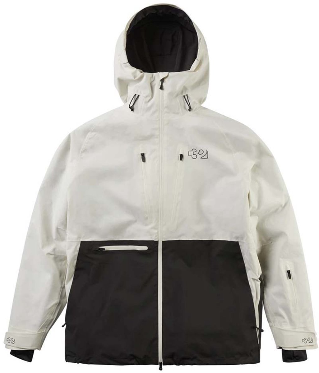 Thirtytwo Tm Recycled Jas Wit M Man