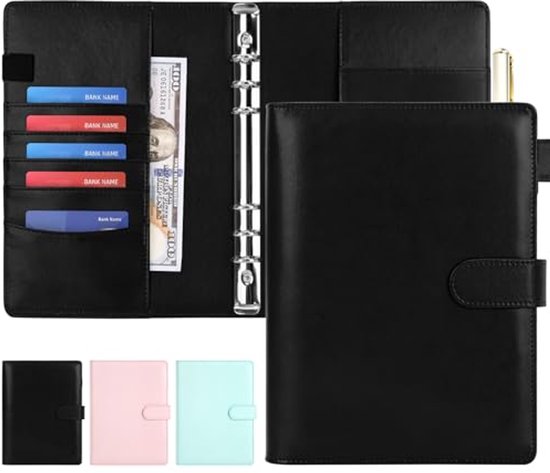 A5 Ringband: Vullend met Magnetische Sluiting en 6 Ringen voor Kantoor ...