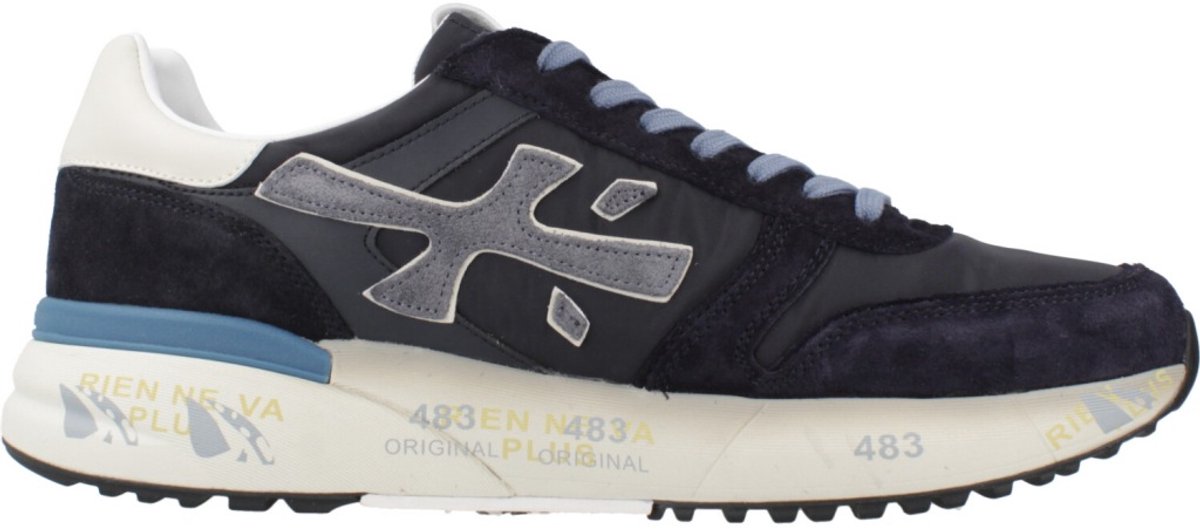 Premiata - Heren Mick Sneaker Blauw - Maat 41