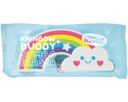 Ooly - Rainbow buddy - Grote geurende gum - Regenbooggum met vanillegeur