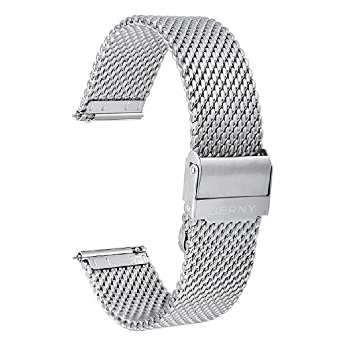 Mesh Horlogeband Quick Release - Milanese Roestvrij Staal Armband voor Eenvoudige Vervanging