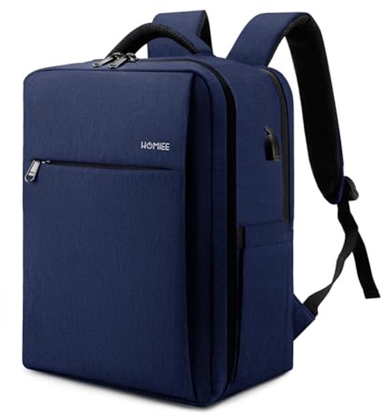 MARK RYDEN Laptoprugzak met grote capaciteit voor 17,3 inch/15,6 inch voor mannen, multifunctionele rugzak, diefstalbeveiliging, dagrugzak voor business, Groen-3 zakken, 3 Pockets, Casual