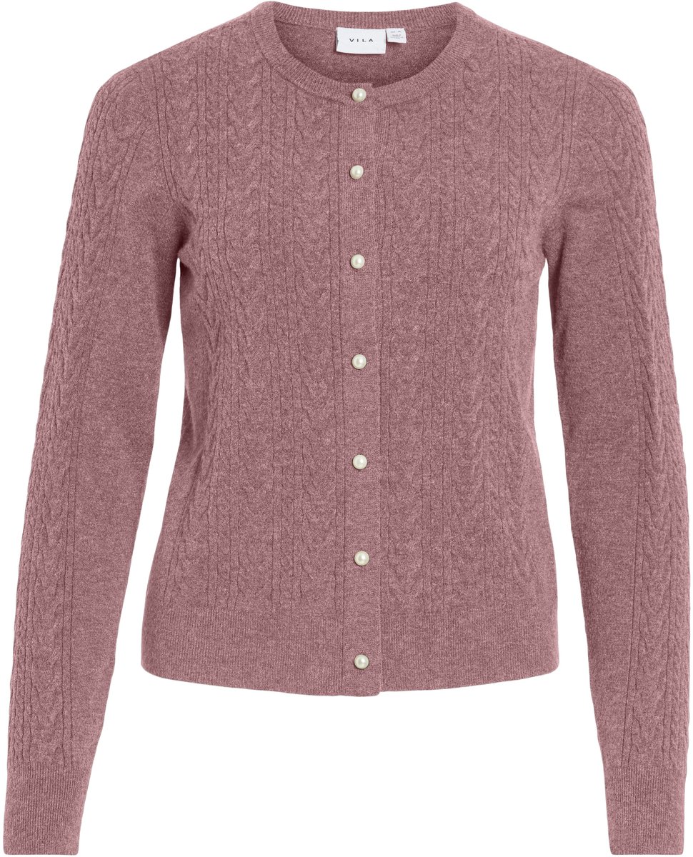 VILA - VIKERRY CABLE L/S KNIT CARDIGAN-NOOS - Dames - Cardigans