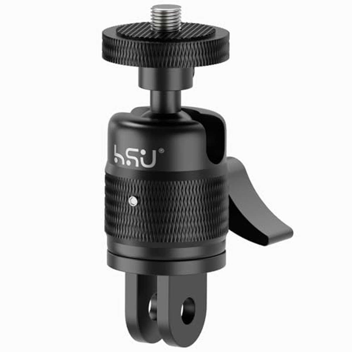 360 Graden Verstelbare Adapter voor Actiecamera's - Aluminium Camerahouder