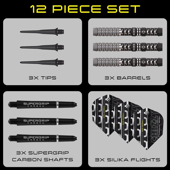 Harrows Dave Chisnall V4 90% - Soft Tip Darts van Harrows — afbeelding 4