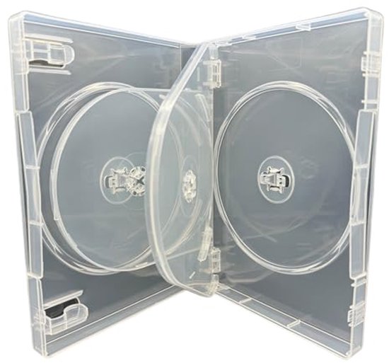 6 Disc DVD CD Blu Ray Case voor Optimaal Media Beheer | bol