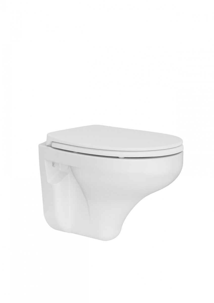 Creavit hangtoilet / ophang WC – wit – antibacterieel keramiek