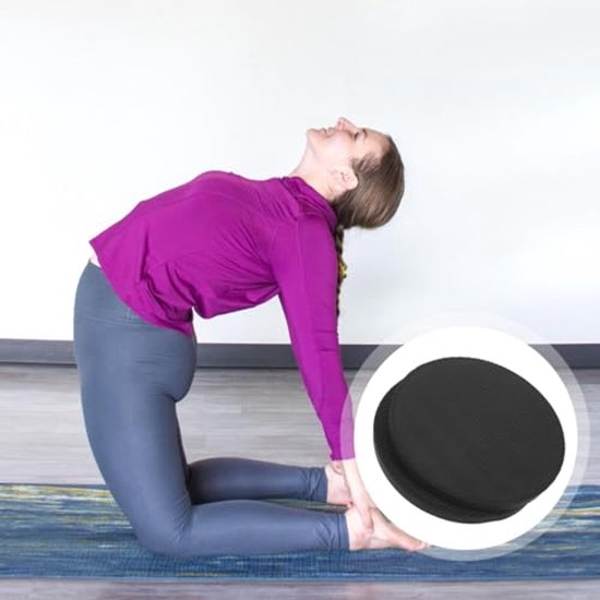 Dikke Ronde Yoga Knie Pad voor Comfort en Ondersteuning - Ideaal voor Pilates en Yoga — afbeelding 3