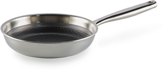 Habonne hybrid RVS triply koekenpan PFAS vrij