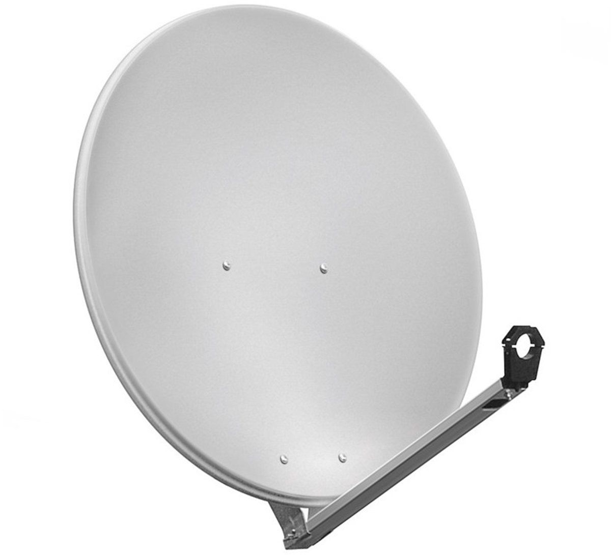 Goobay SAT Spieg. 80er Alu satelliet antenne 10,7 - 12,75 GHz Grijs