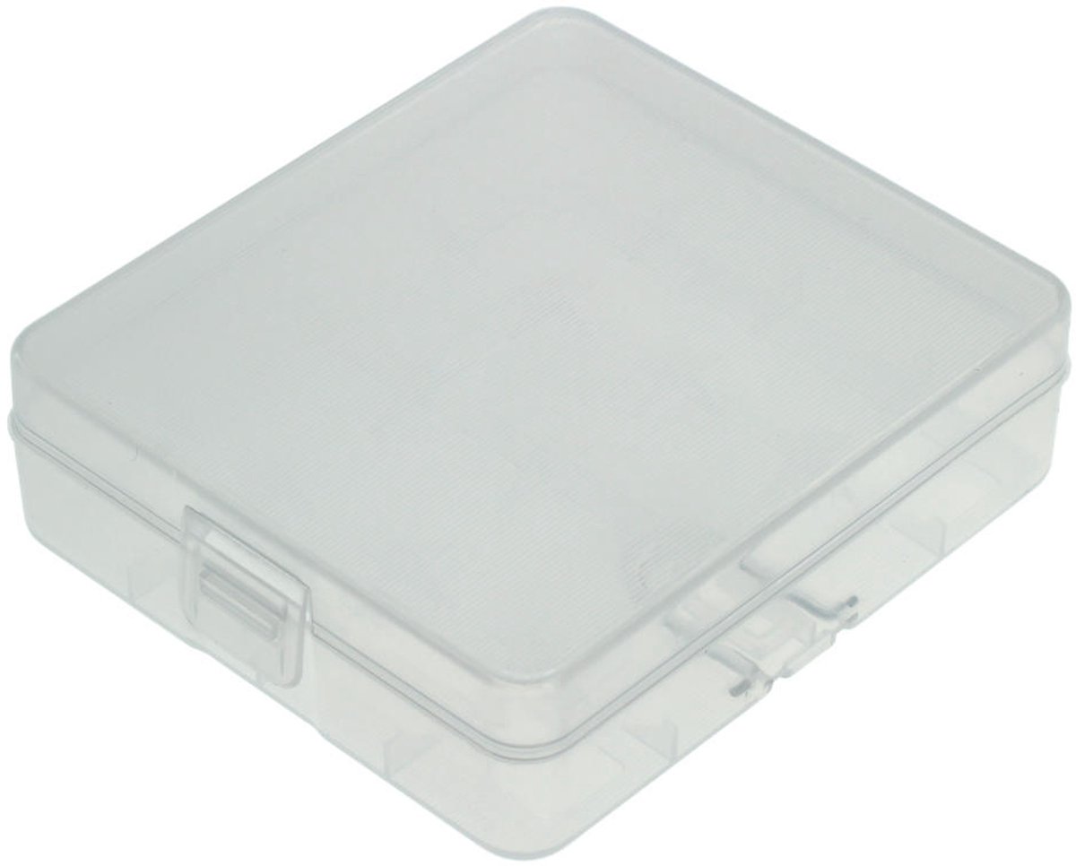 Transportbox für 18650 Akkus/Batterien (für Zellen ohne PCB) - 4er-Box