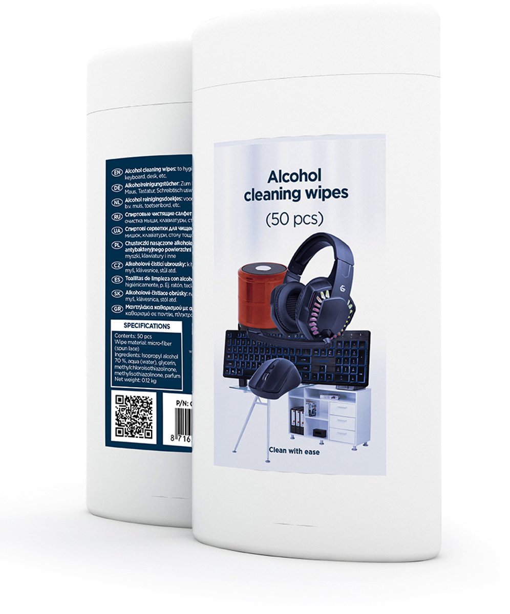 Alcohol reinigingsdoekjes (50 stuks)