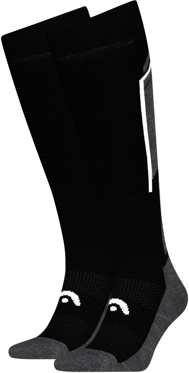 HEAD unisex 2P skisokken beginner & Multicolor