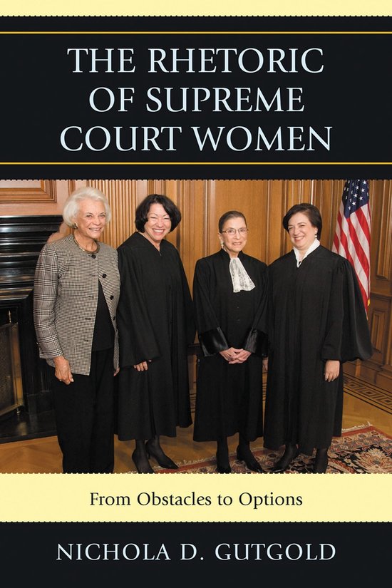 The Rhetoric of Supreme Court Women - cover