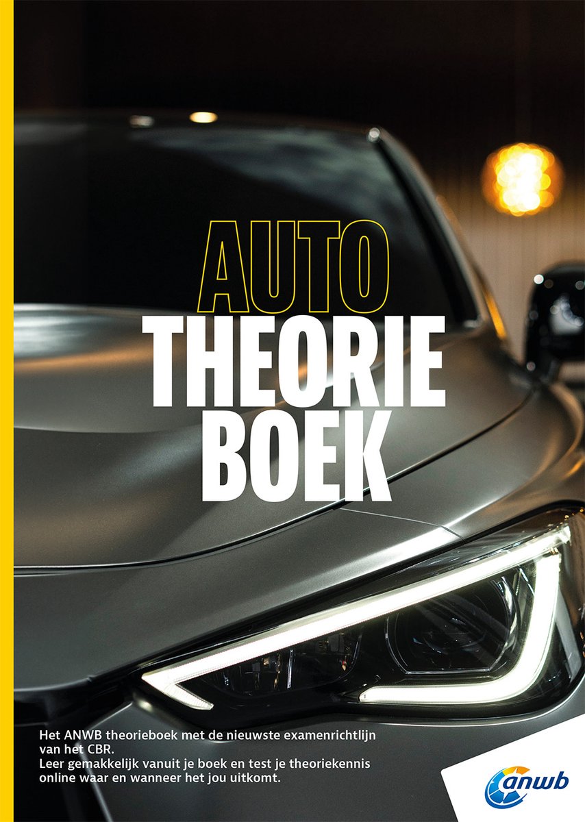 Omslag van ANWB Rijopleiding - Auto Theorieboek B