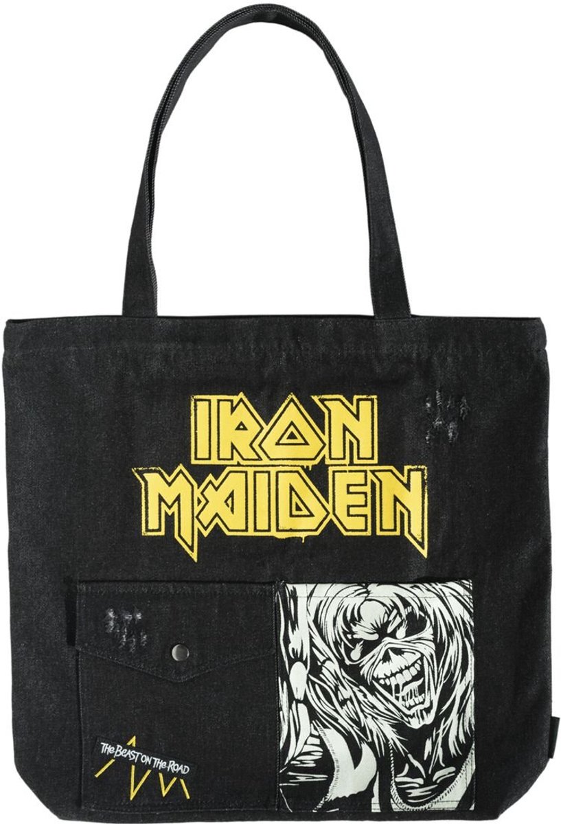 Iron Maiden The Beast On The Road Unisex Schoudertas - meerkleurig - Standard