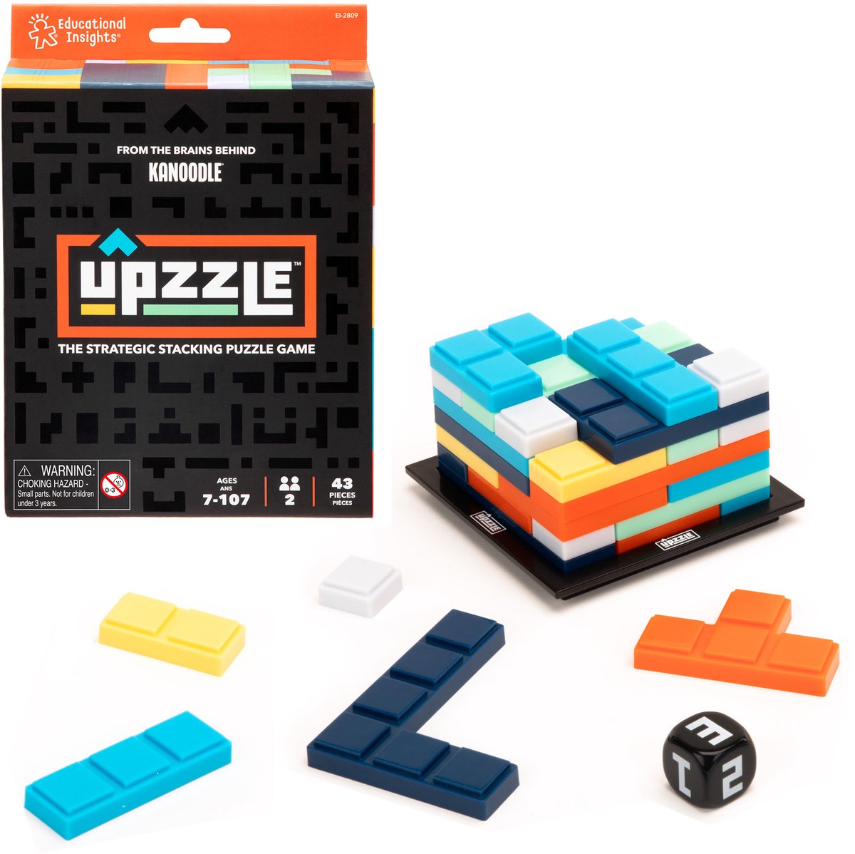 Learning Resources Upzzle - strategisch stapelspel (7+) - 7+