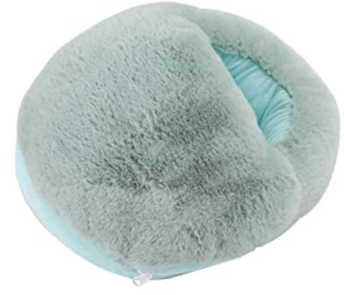 Verwarmde USB Voetwarmers voor Dames - Draagbare Pluche Slippers voor Thuis en Kantoor