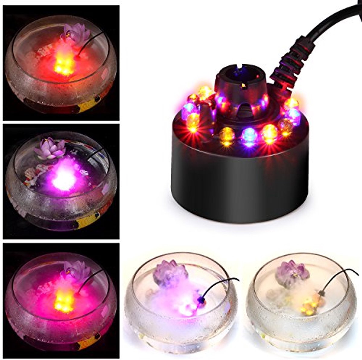 Ultrasone Mistmaker met Kleurverandering voor Halloween en Decoratie