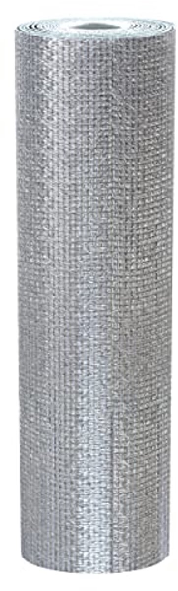 Radiatorreflectorfolie - 3 mm isolatiefolie 0,6 m x 7,5 m - dubbelzijdige aluminium thermische reflectie